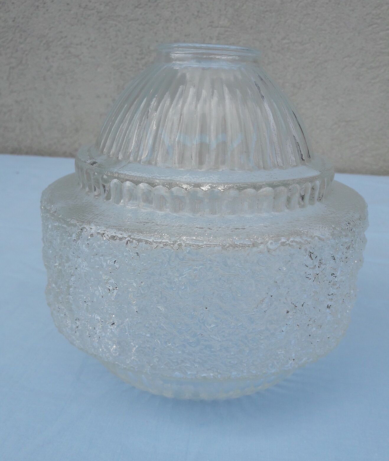 Glass lampshade