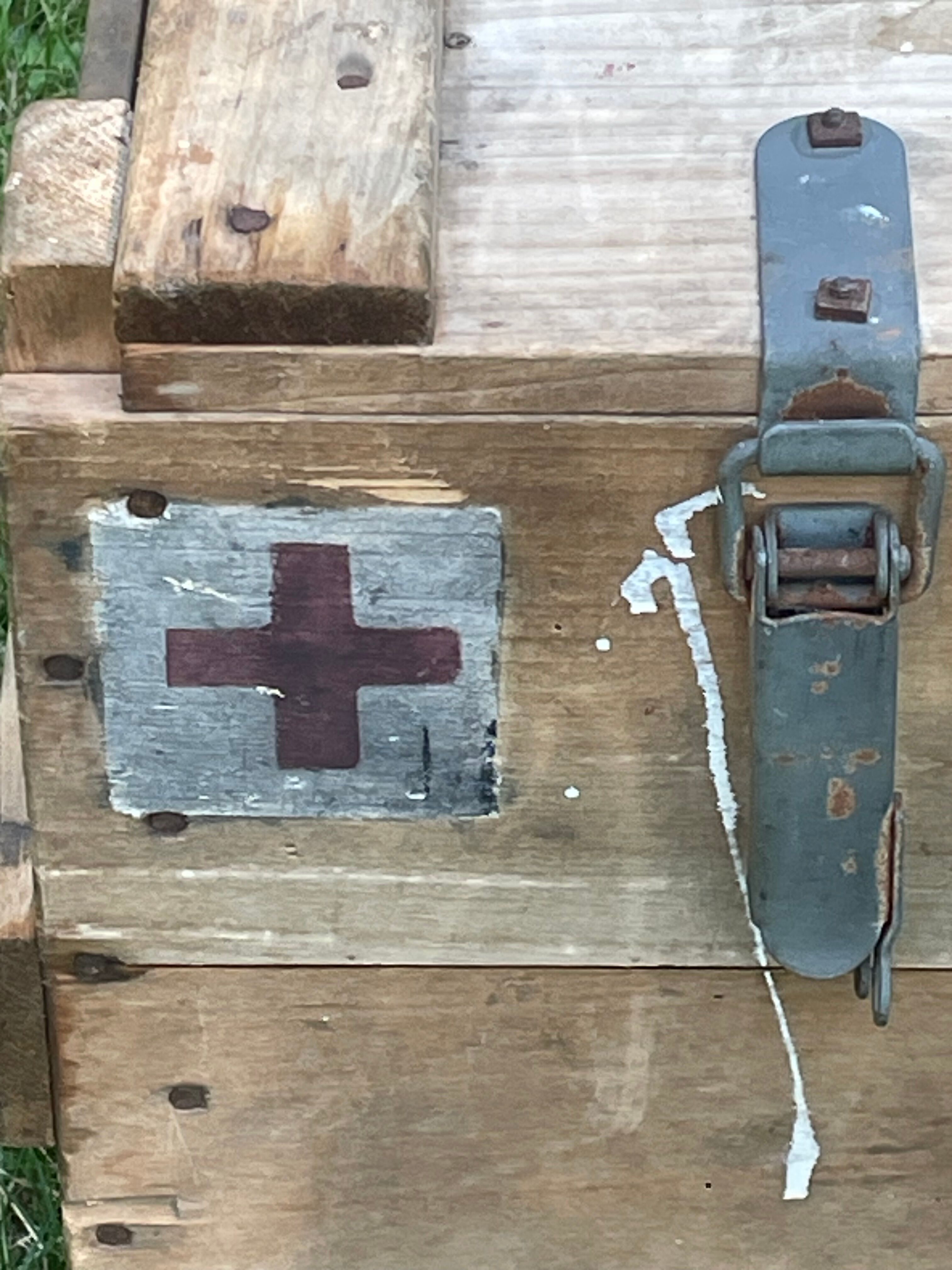 Trunk, natural wood box, very healthy