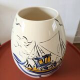 KG Saint Clément vase signed Sanséo model Navy Blue