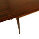 Extendable rosewood dining table made in the 1960s