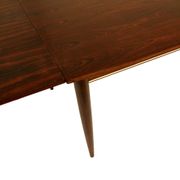 Table à manger extensible en palissandre fabriquée dans les années 1960