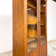 Vitrine de laboratoire scolaire en bois vintage