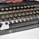Old typewriter Erika Naumann portable circa 1940