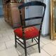 Antique Napoleon III Chair Embroidery