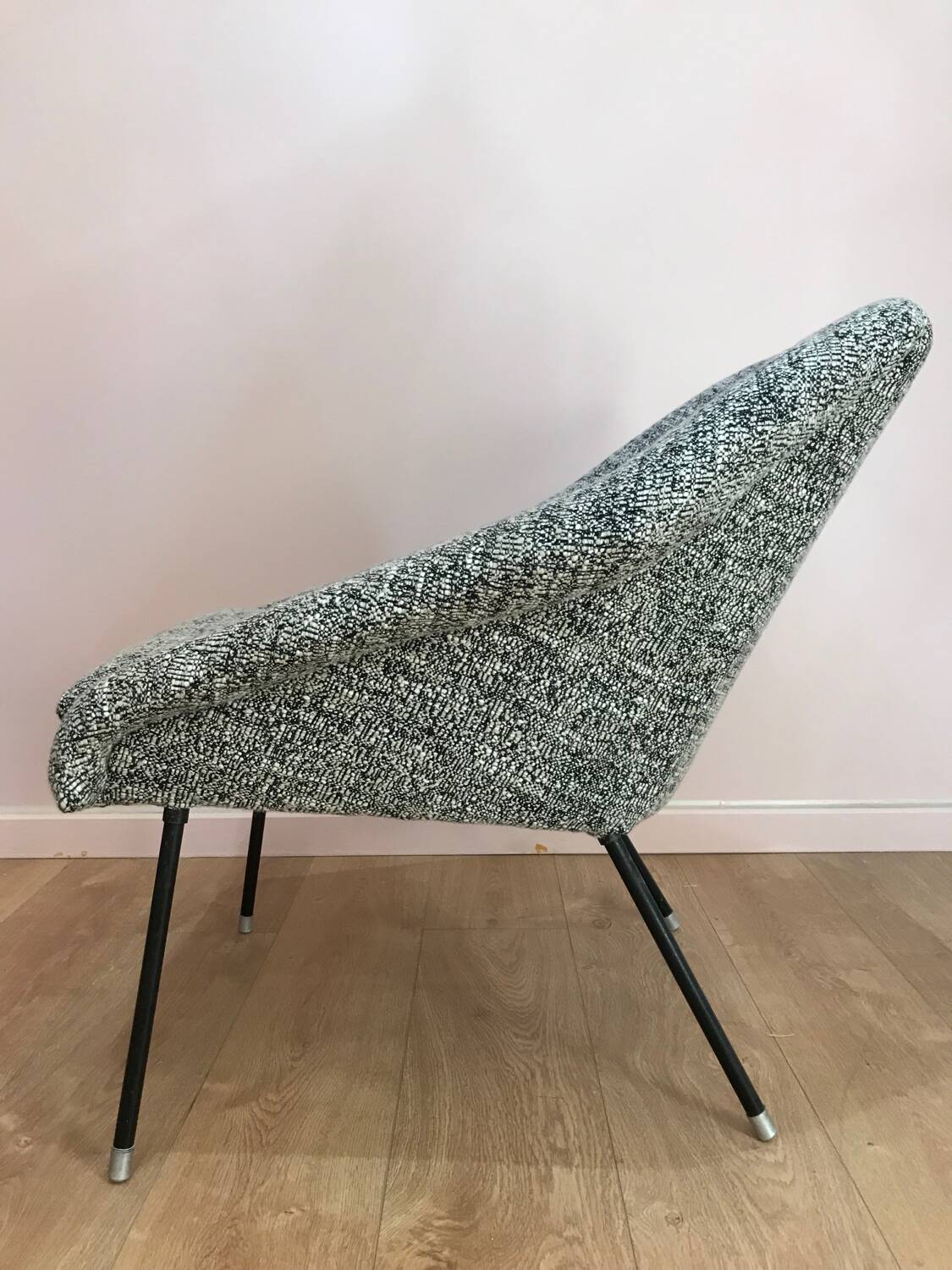 Restored vintage armchair