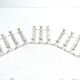 CHRISTOFLE - SET OF 11 SILVER-PLATED KNIFE RESTS
