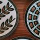 Set of 4 mismatched plates Delta Boch 1966