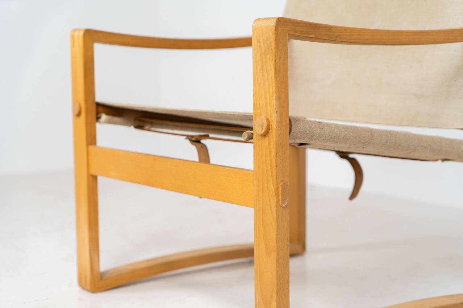 Chaise Safari de Børge Jensen pour Bernstorffsminde Møbelfabrik (Danemark, 197