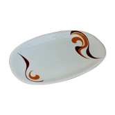 Plat de service seventies vintage
