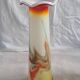 Vintage Opaline Multicoloured Glass Soliflore Vase – 1970s