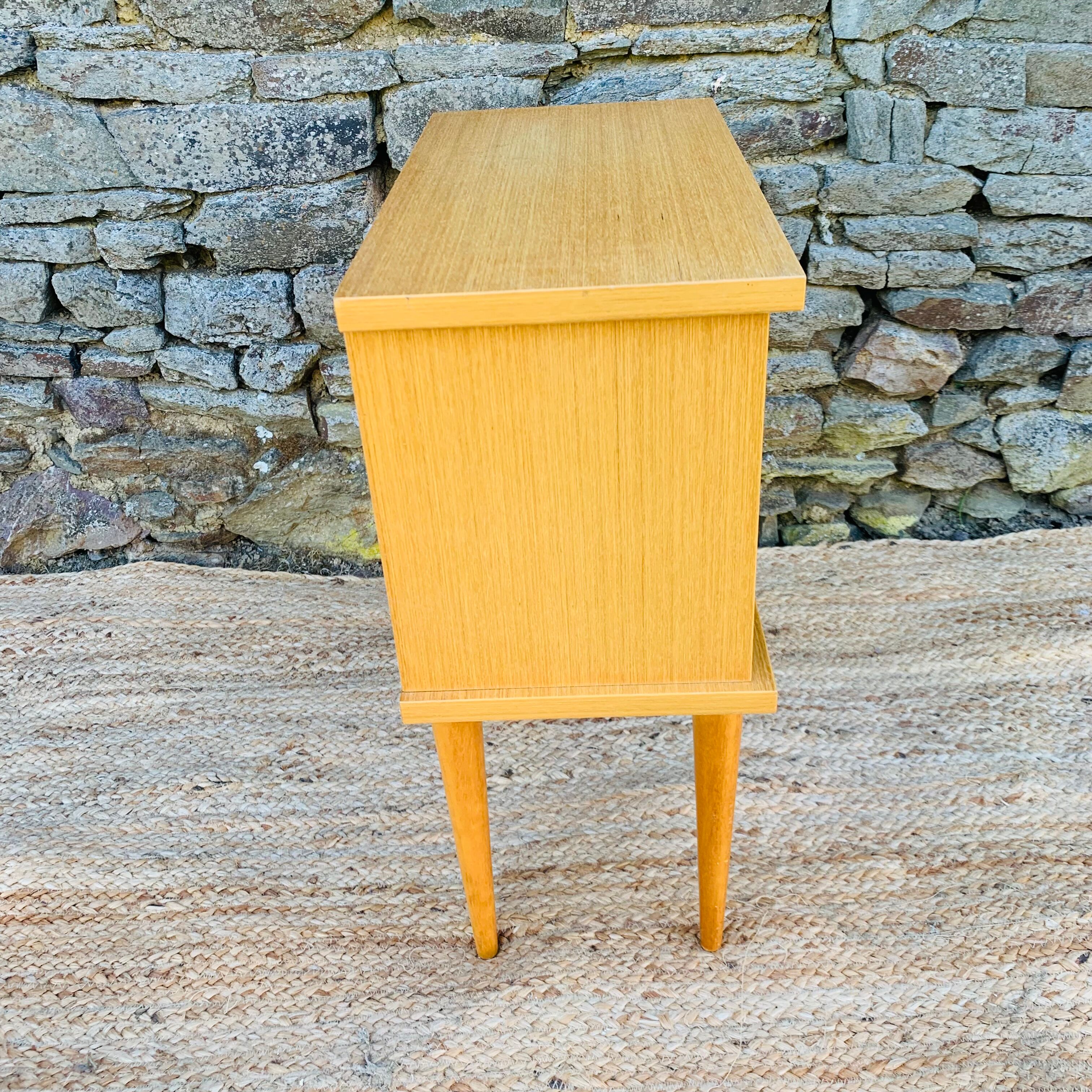 Vintage bedside table