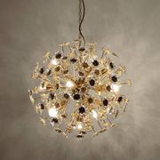 Large Floral Ball Chandelier by Palwa