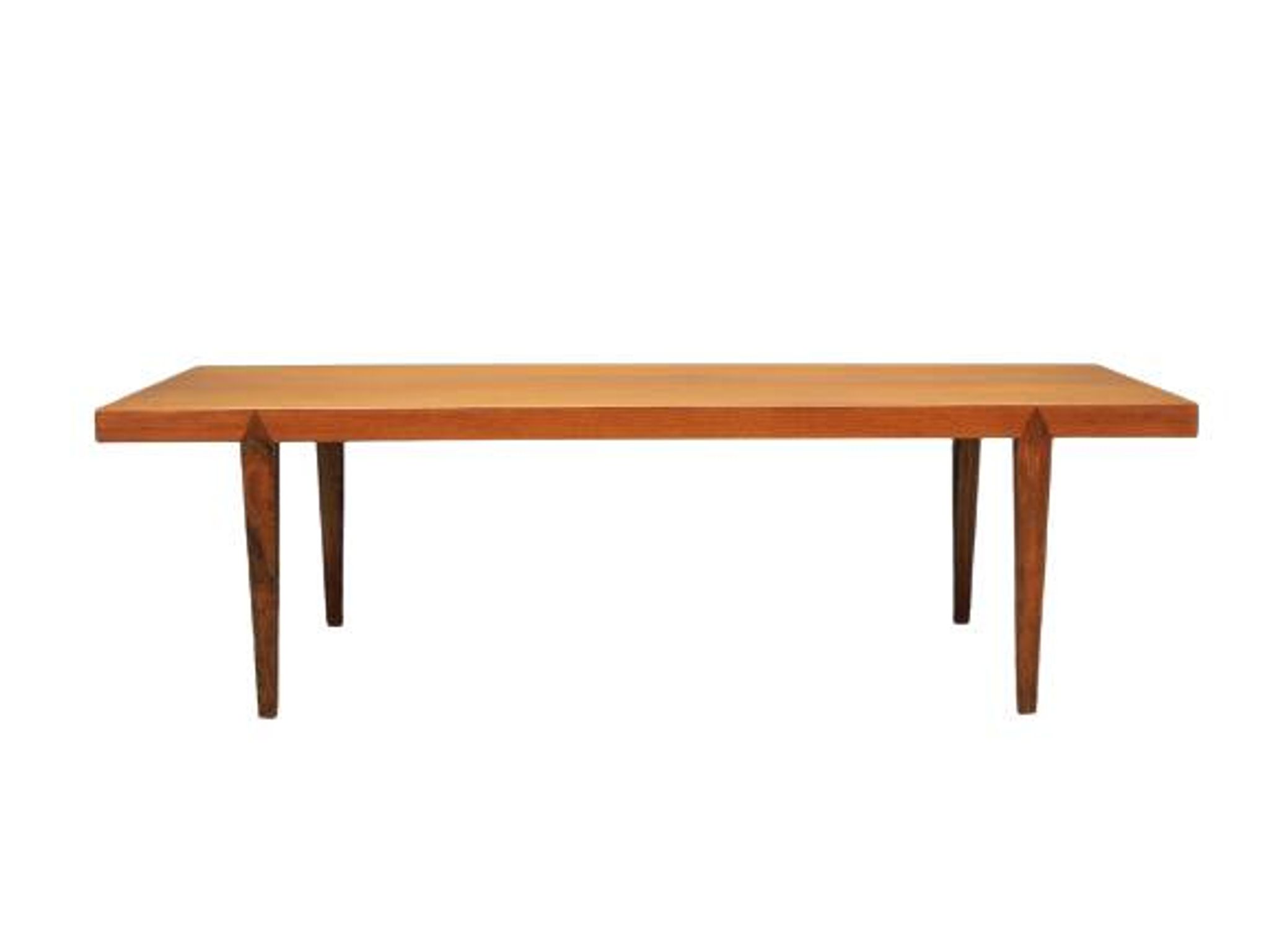 Teak coffee table, Danish design, 1970s, manufacturer: Severin Hansen