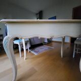 Louis XV style desk with 2 drawers and 2 pull-outs