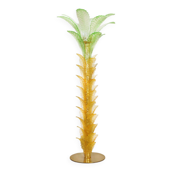 Lampe Palma, verre de Murano, design italien, années 1970, fabrication : Italie — Beyit