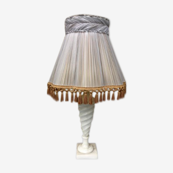 Lampe avec pied en marbre