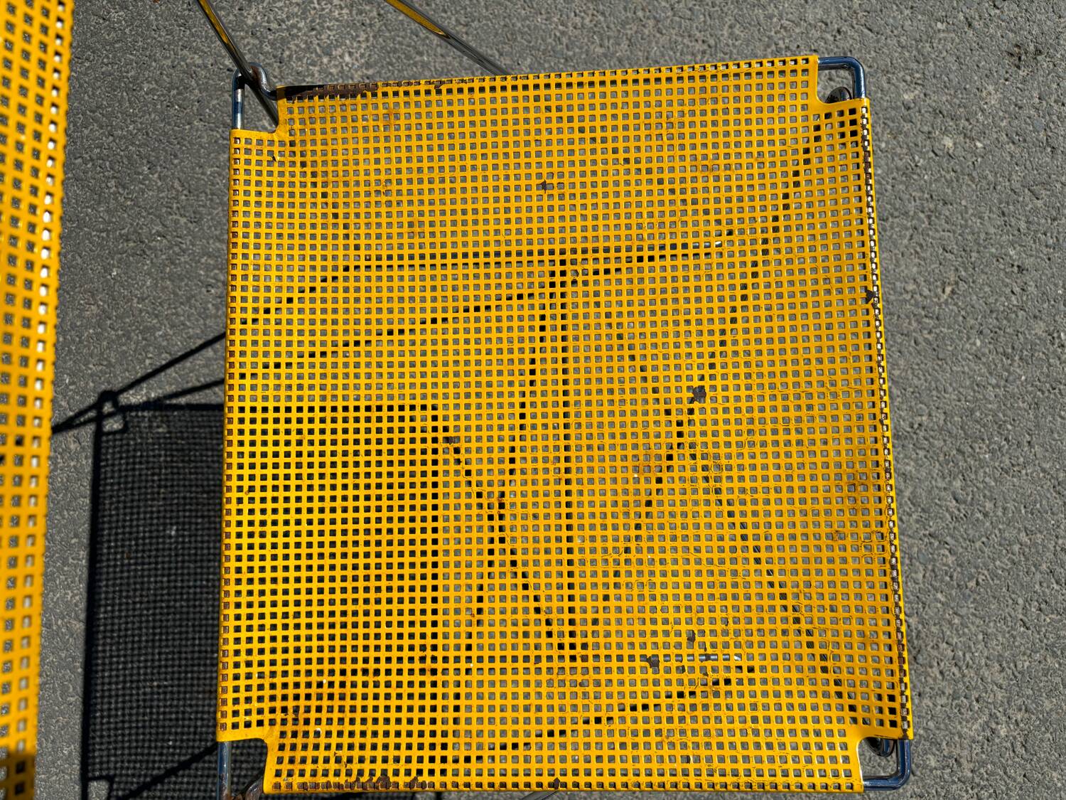 Set Of 6 Vintage Nuova X-line Design Chairs By Niels Jorgen Haugesen