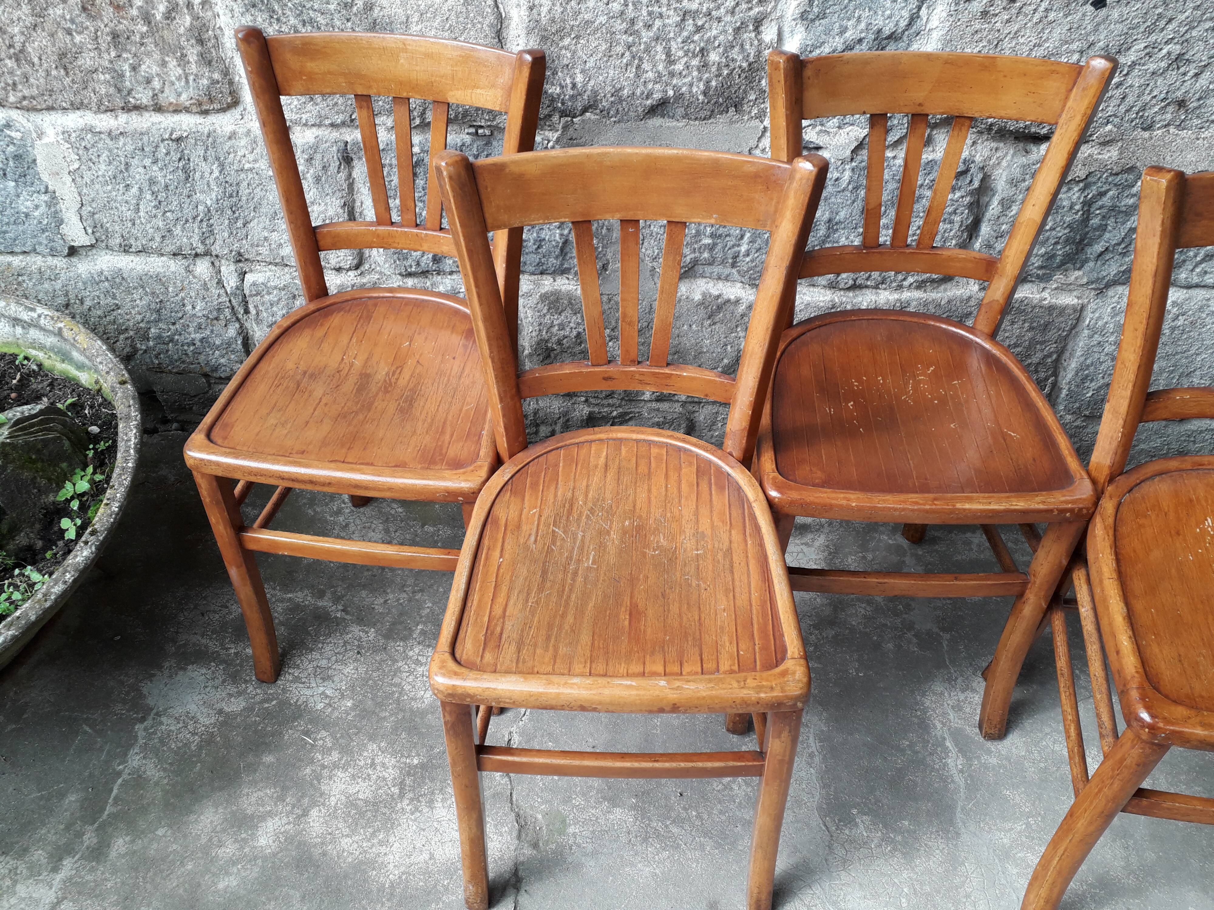 Set de 6 chaises bistrot Luterma