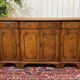 Enfilade with 4 English doors from the 1950s in mahogany.