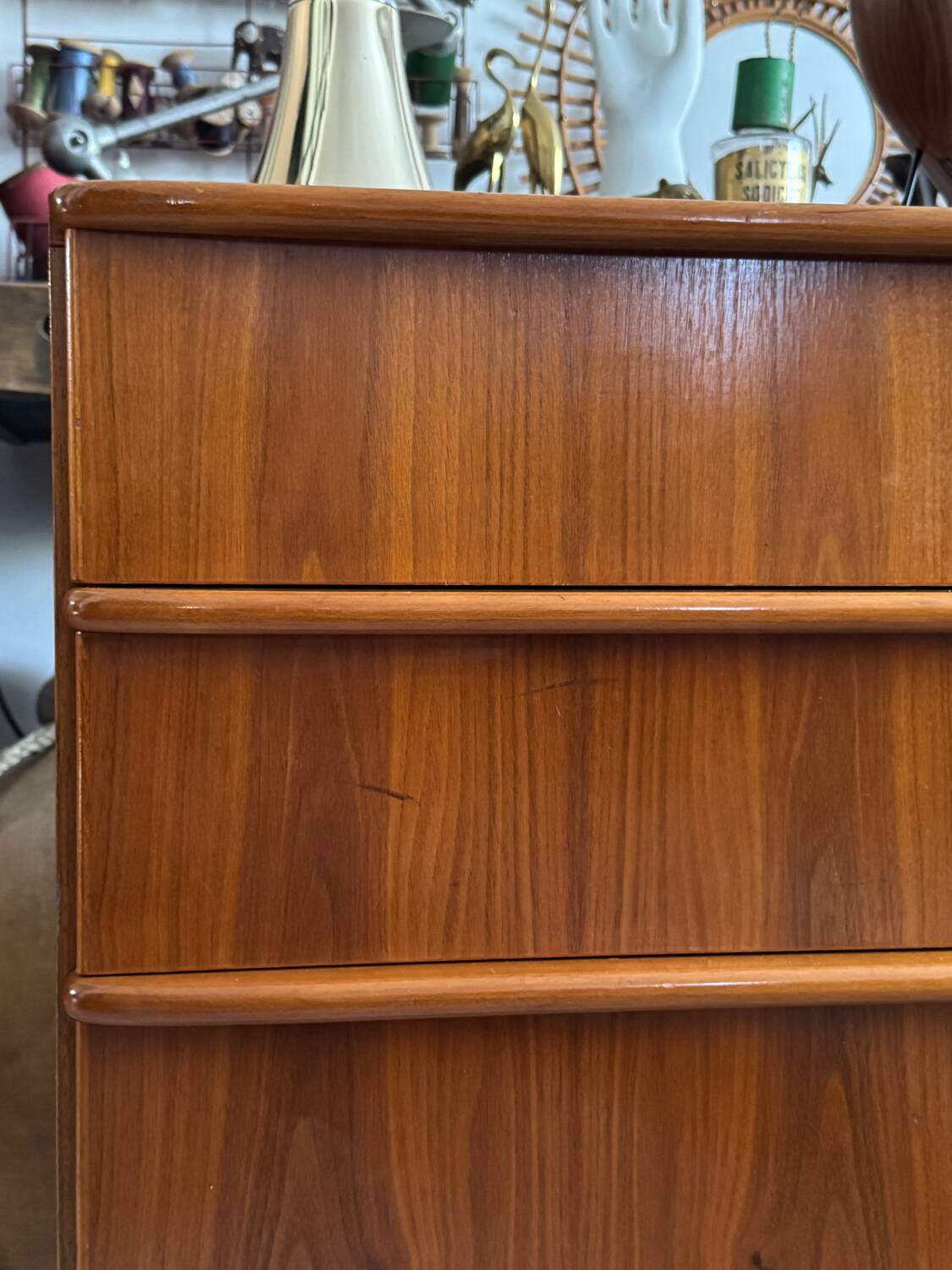 Commode vintage en teck