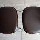 Lot de 2 chaises pétales chocolat Soudexvinyl