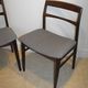 Pair of Scandinavian chairs by Henning Kjaernulf