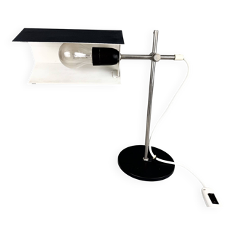 Mid-Century Minimalist Adjustable Table Lamp, Czechoslovakia