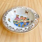 Baby plate Limoges Vintage
