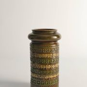 Yellow and Green Stoneware Vases by Aldo Londi for Bitossi, Italy, Set of 3