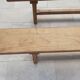 Paire de bancs de ferme 2m50