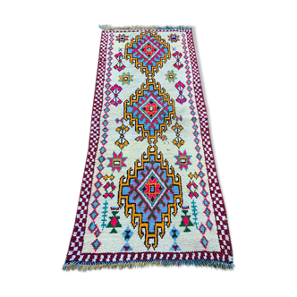 Carpet boucherouite 240 x 100 cm