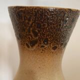 Fat Lava style ceramic vase by Saint Clément numbered 9082