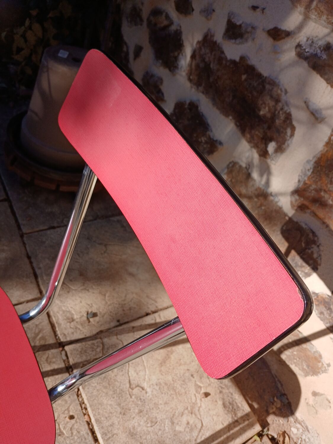 Chaise vintage en formica