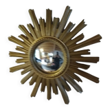 Sun mirror from the 50s/60s. Witch's Eye. 60 cm.