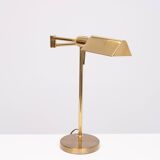 Herda Brass swing arm Desk Lamp 1980s