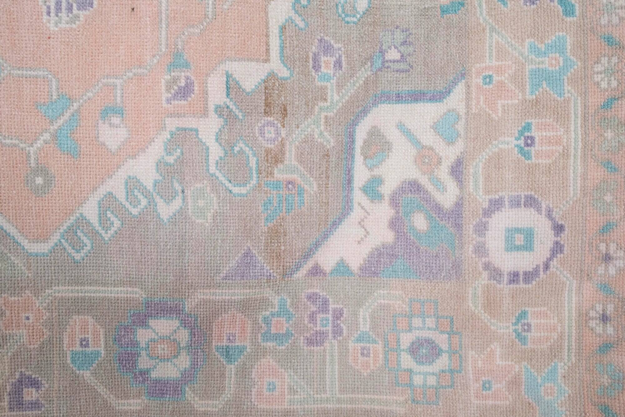 Vintage Turkish Oushak rug 174x302 cm