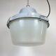 Grey Industrial Cast Aluminium Pendant Lamp, 1980s