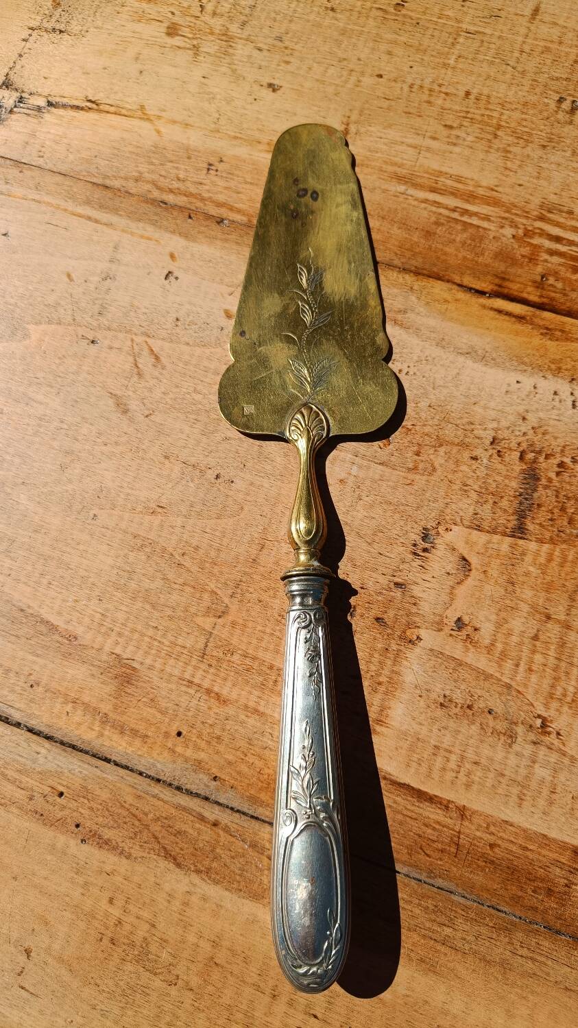 Old cake or pie server