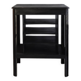 Table d'appoint en bois brûlé - shou-sugi-ban