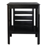 Burnt wood side table - shou-sugi-ban