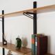 Oak shelving unit, Danish design, 1970s, production: Denmark