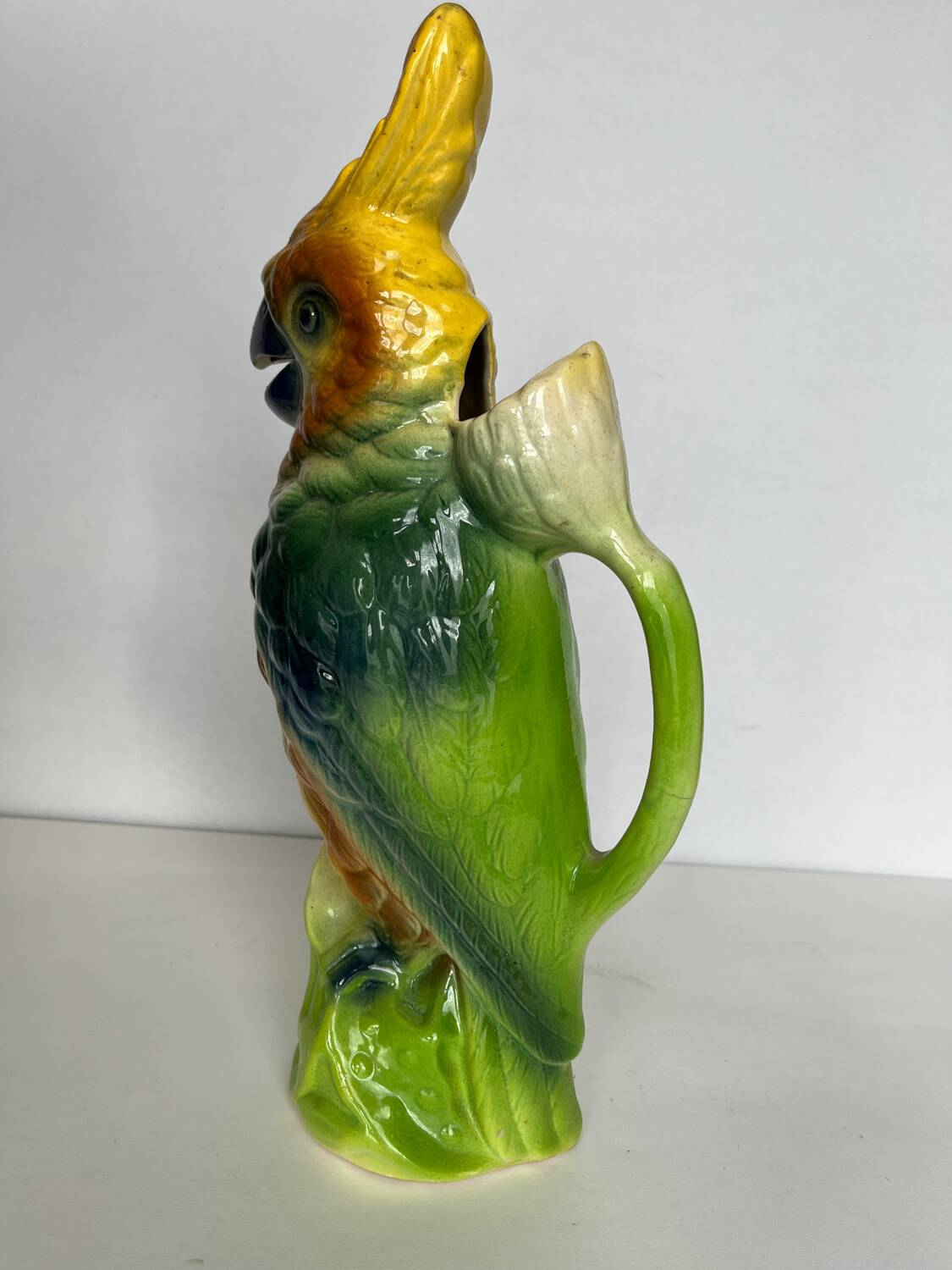 Vintage zoomorphic pitcher Saint Clément