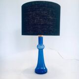 Mid-Century Blue Glass Table Lamp by Nanny Still for Raak, Netherlands, 1960s
