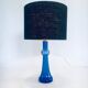 Mid-Century Blue Glass Table Lamp by Nanny Still for Raak, Netherlands, 1960s