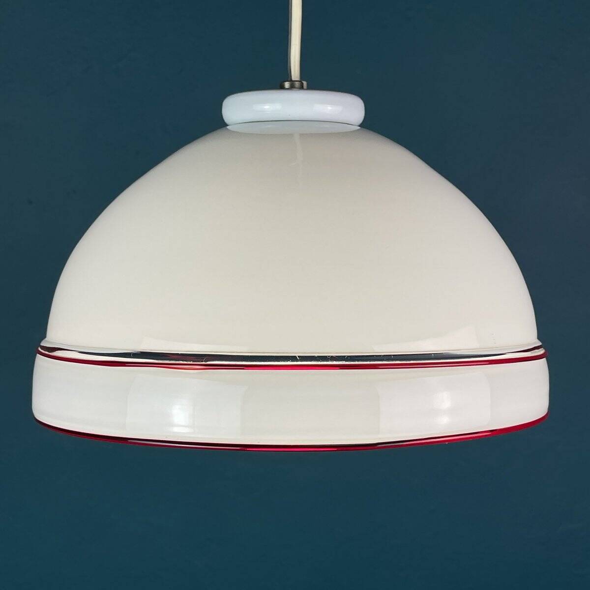 Vintage Murano glass pendant lamp, Italy, 1970s.