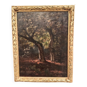 Tableau Clairière clair