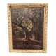 19th century chiaroscuro clearing painting by Pierre Delambre