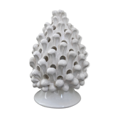 Pine cone lamp, made of Caltagirone ceramic