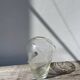 Murano transparent glass vase