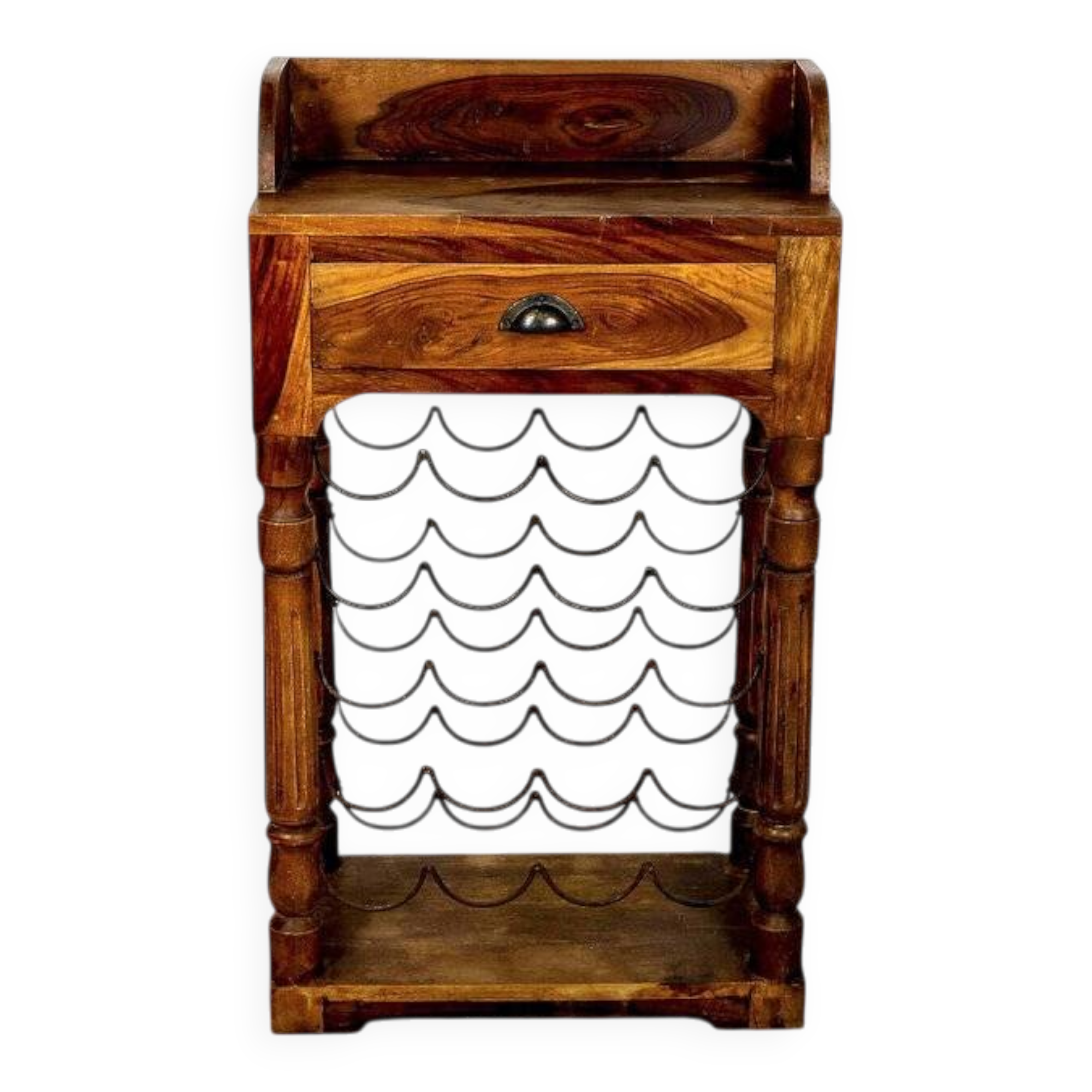 Provincial wine cabinet made of elm wood